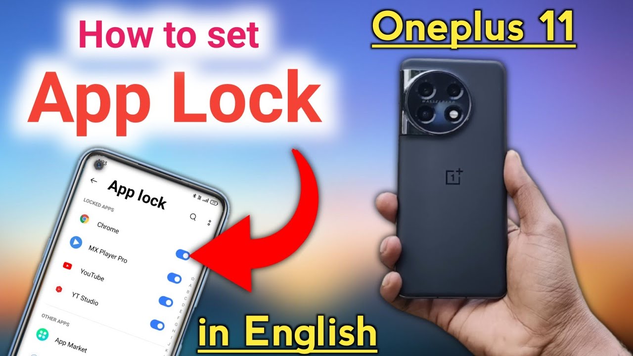 How To Set App Lock In Oneplus 11 | Oneplus 11 App Lock Setting | Oneplus 11