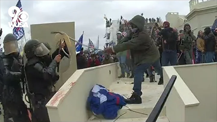 Overwhelmed police let go Capitol rioter, he retur...