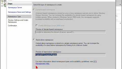 configure dfs namespace.flv