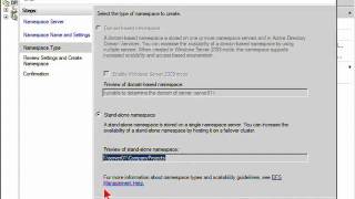 configure dfs namespace.flv