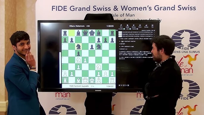 Grand Swiss: Three co-leaders as Caruana beats Firouzja