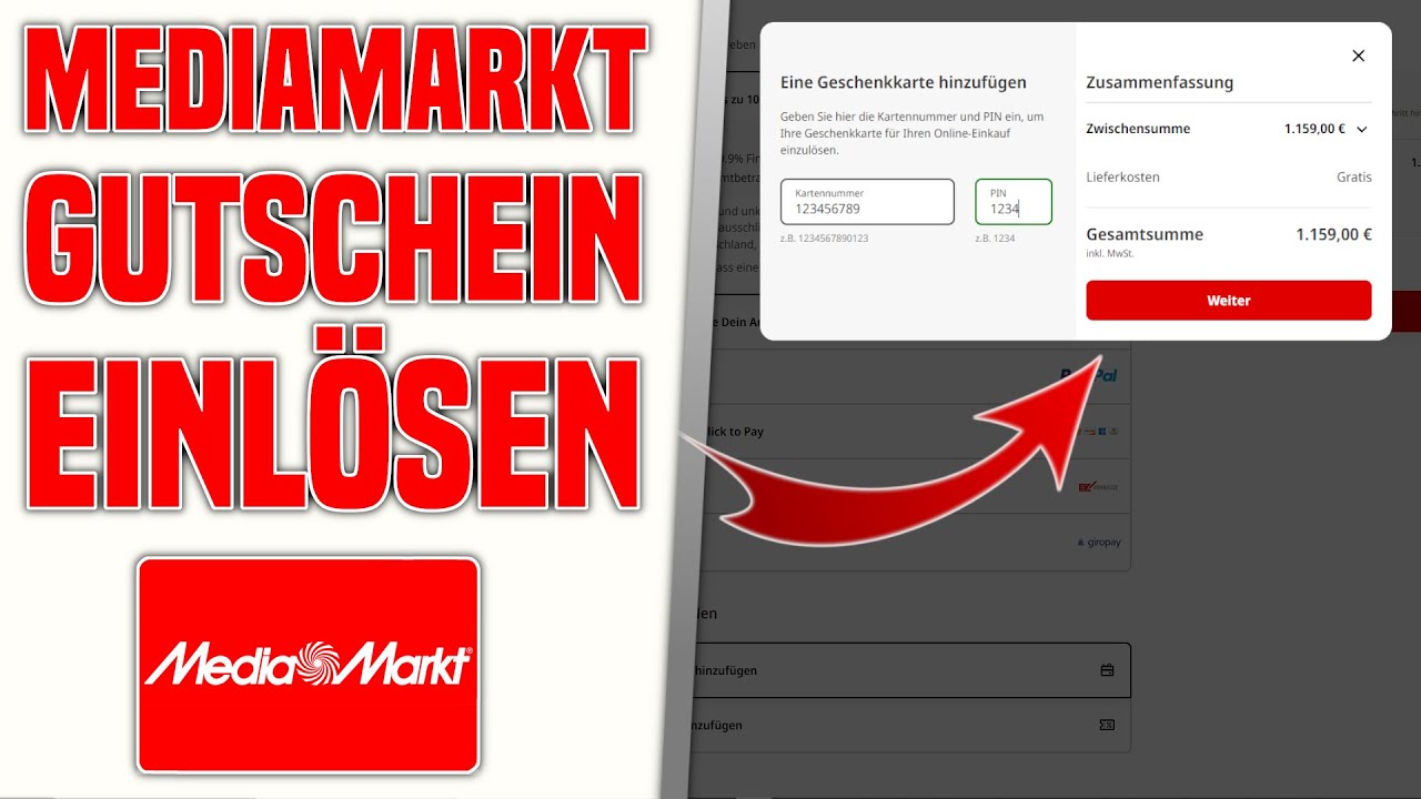Wunschgutschein Media Markt Vor Ort Einlösen Media Markt GUTSCHEIN Online EINLÖSEN | Mediamarkt GESCHENKKARTE online