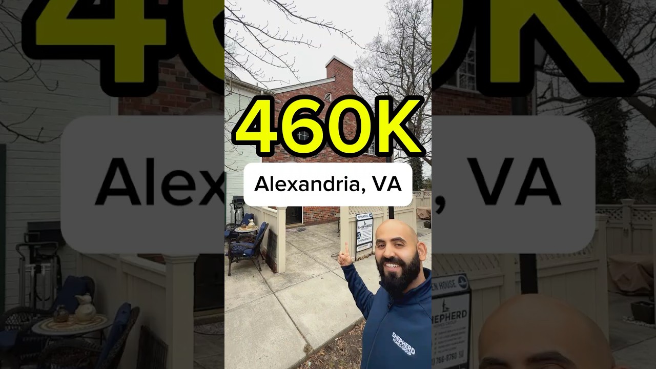 $460K | ALEXANDRIA, VA | WANNA SEE IT IN PERSON? CHECK OUT MY CHANNEL TO GET IN TOUCH ☝️