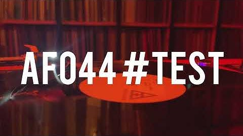 AF044 Testpressing