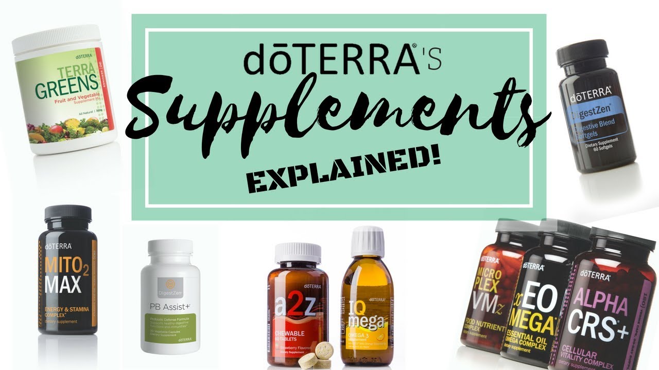 ALL About doTERRA Supplements! YouTube