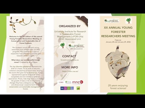 Miniatura del vídeo Laura Daniela García. XX ANNUAL YOUNG FORESTER RESEARCHERS MEETING.