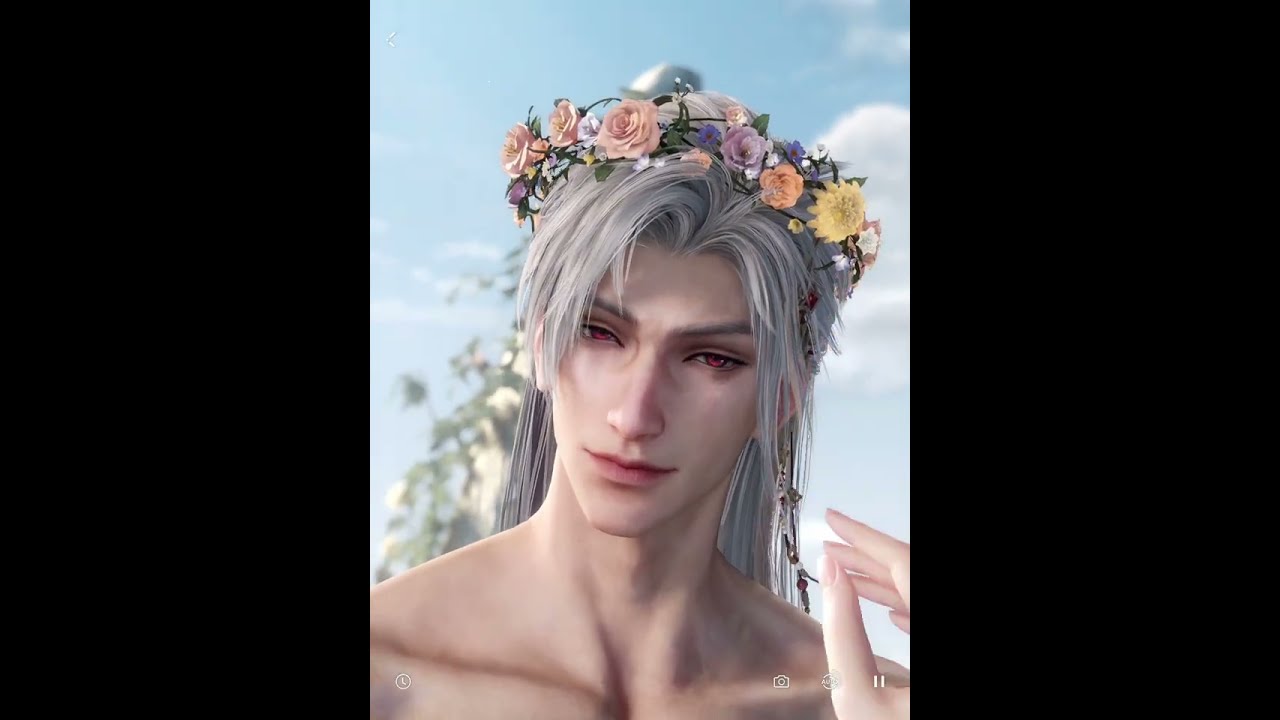 Sylus Valleydream Bloom Illusio | Towel Outfit with Long Hair | 4k 60fps | Love and Deepspace