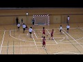 西日本招待中学生ハンドボール　２０１７　女子　山鹿中ｖｓ粕屋中