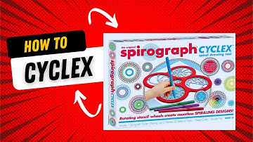 Learn how to Spirograph with the Cyclex #spirograph #mandala #artoftheday