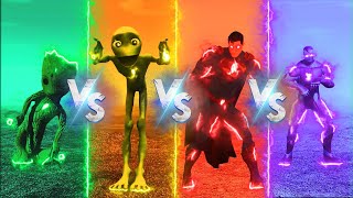 COLOR DANCE CHALLENGE DAME TU COSITA VS IRON MEN VS SUPERMEN VS GRUT  - Alien Green dance challenge by MONSTYLE GAMES 21,676 views 1 year ago 1 minute, 50 seconds