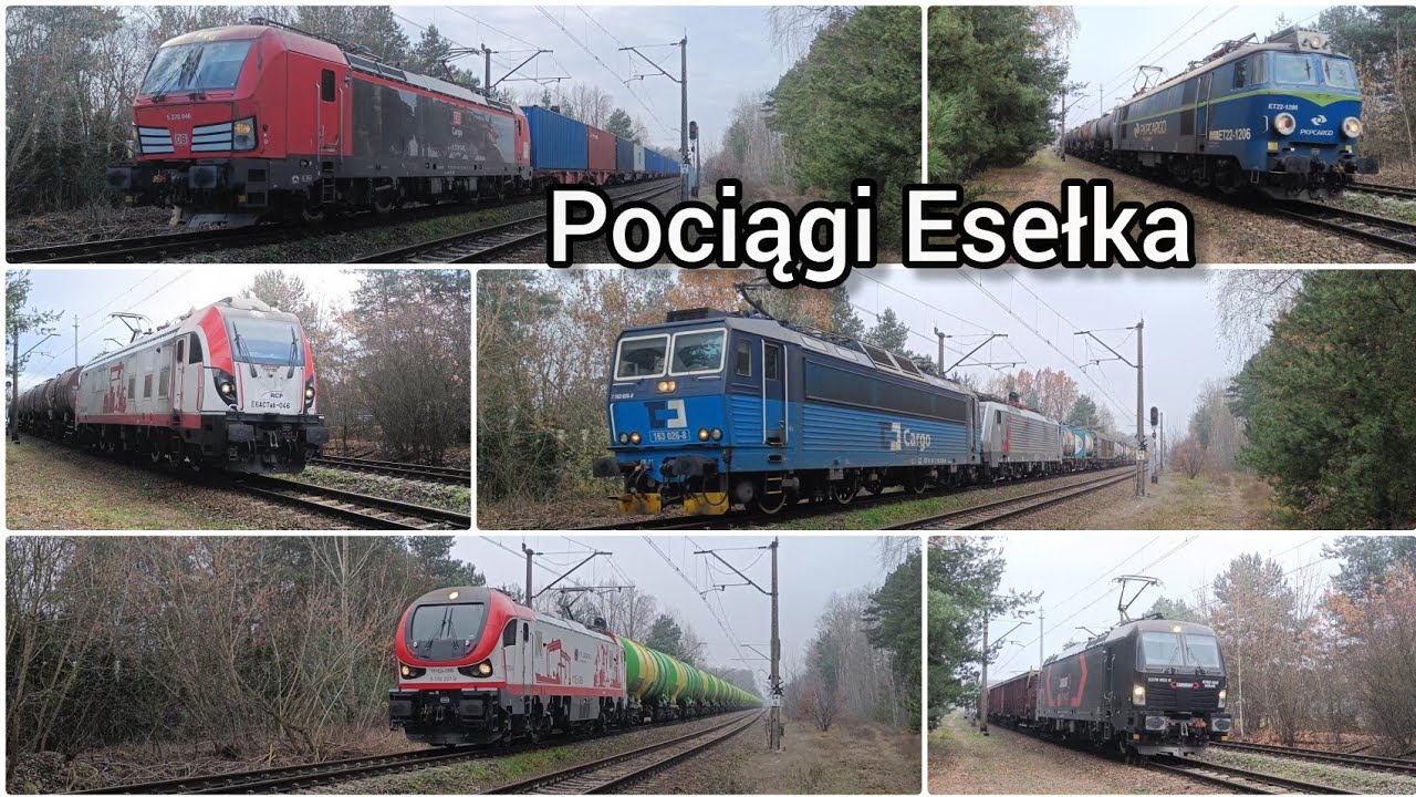 Pociągi Na LK 12 Esełka 2024