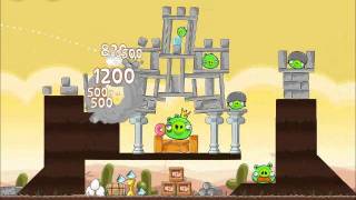 Official Angry Birds Walkthrough Poached Eggs 3-21