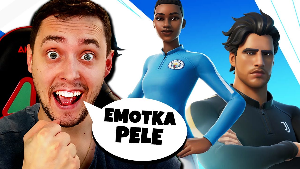 NOWA EMOTKA WIWAT PELE! PIŁKA NOŻNA I FORTNITE! DRUŻYNY KLUBOWE!