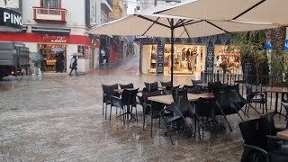 Benidorm On December 16 2025 Rainy Day 4K