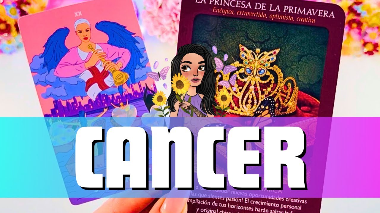 CANCER ♋️ TE CORONA LA MEJOR NOTICIA! PEDISTE UN CAMBIO PODEROSO! DIOS ...