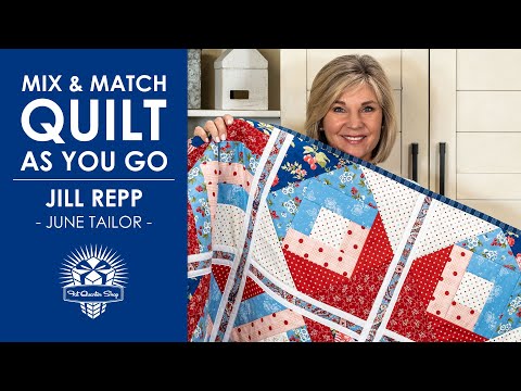 How to QUILT AS YOU GO ❗ Mix and Match Quilt by June Tailor