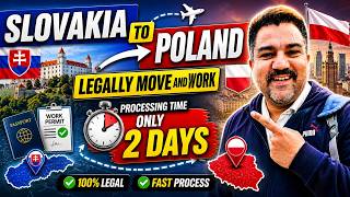 Slovakia to Poland work permit ! complete process for Indians