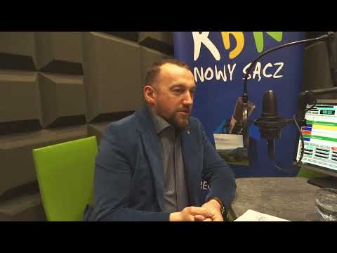 Adam Konicki, dyrektor Miejskiego Zarządu Dróg w Nowym Sączu (12.05.2023)