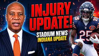 Chicago Bears Stadium Renderings! Indiana Update! Kyle Monangai INJURY update!