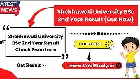 BSC 2ND YEAR KA REVOLUTION RESULT CHECK KESE KRE 2023 FULL DETAILS VIDEO PDUSU SHEKHAWATI UPDATE