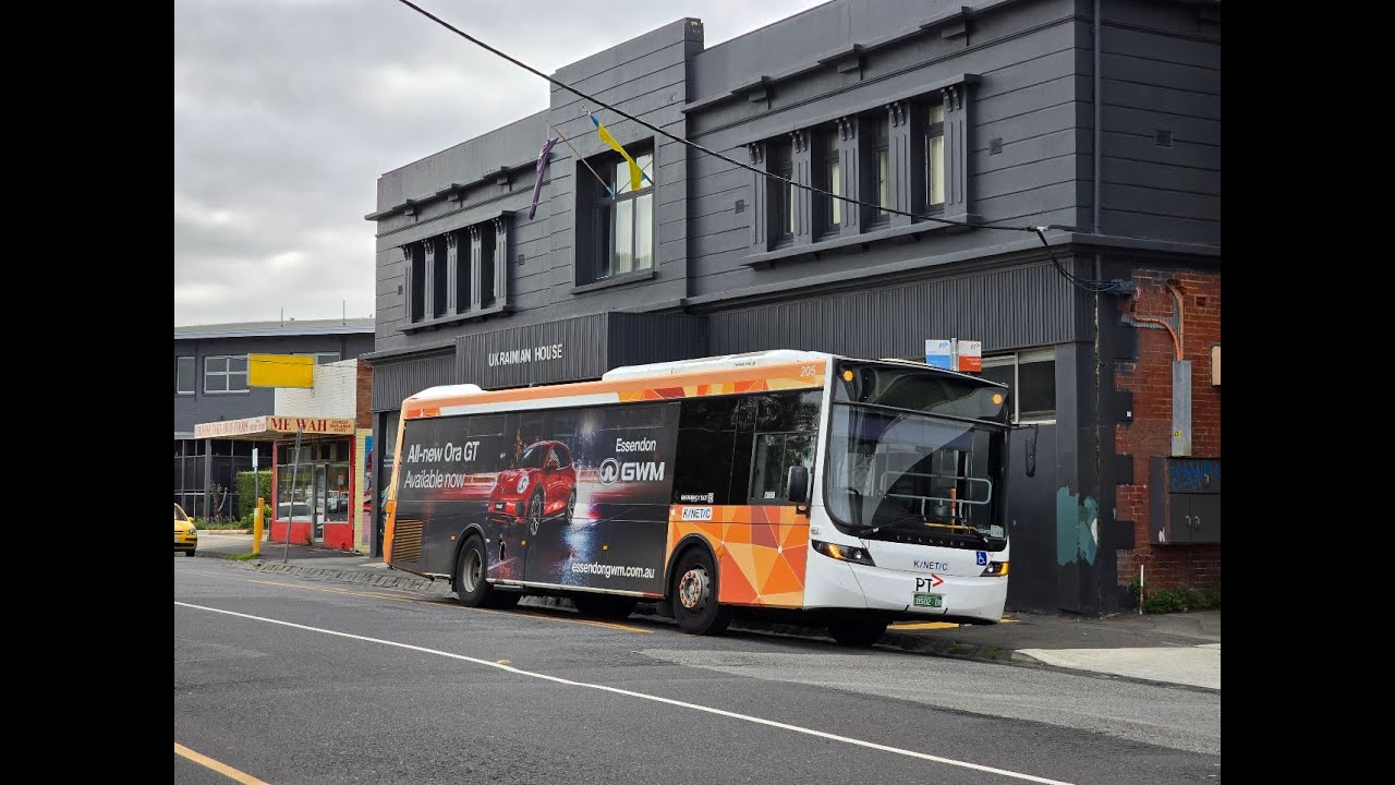 Kinetic North Fitzroy 205 on Route 510 "Part 2" (Essendon - Ivanhoe)