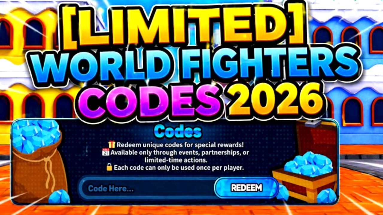 LIMITED World Fighters Codes 2026 Roblox How To Redeem YouTube 