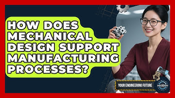 How Does Mechanical Design Support Manufacturing Processes? - Your Engineering Future