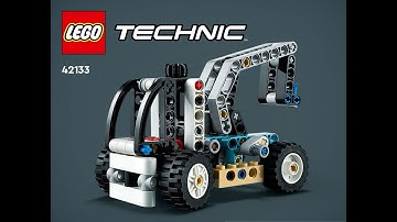 LEGO 42133 Telehandler (4K) - building instructions 2/2