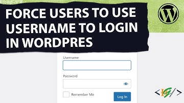 How to Force Users to Use Username to Login in WordPress | Disable Login Email Using Plugin