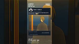 Boruto Meet Sasuke For The First Time