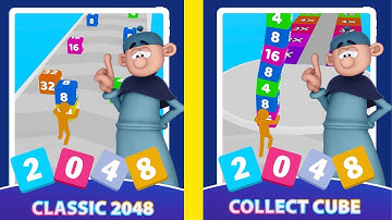 Cube Run 2048 - All Levels Gameplay Walkthrough iOS, Android || B8 Gamer
