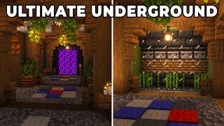 Minecraft: ULTIMATE Underground Survival Base [Tutorial]