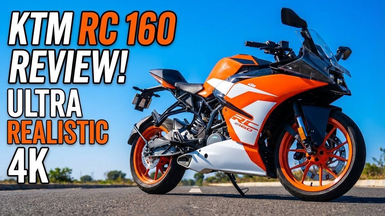 KTM RC 160 डिटेल्ड रिव्यू | डिज़ाइन, इंजन और राइडिंग एक्सपीरियंस🏍🏍