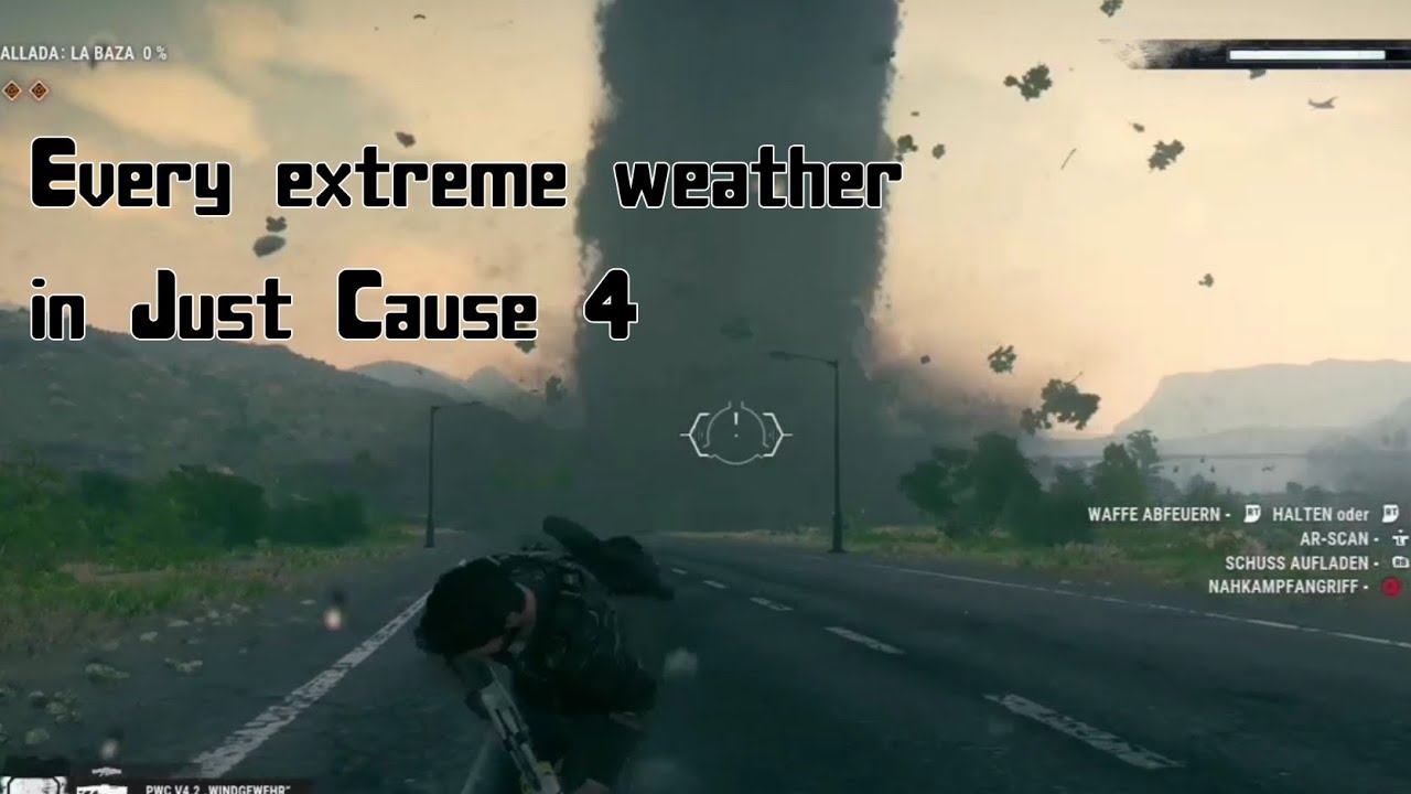 Every extreme weather in Just Cause 4-Gameplay