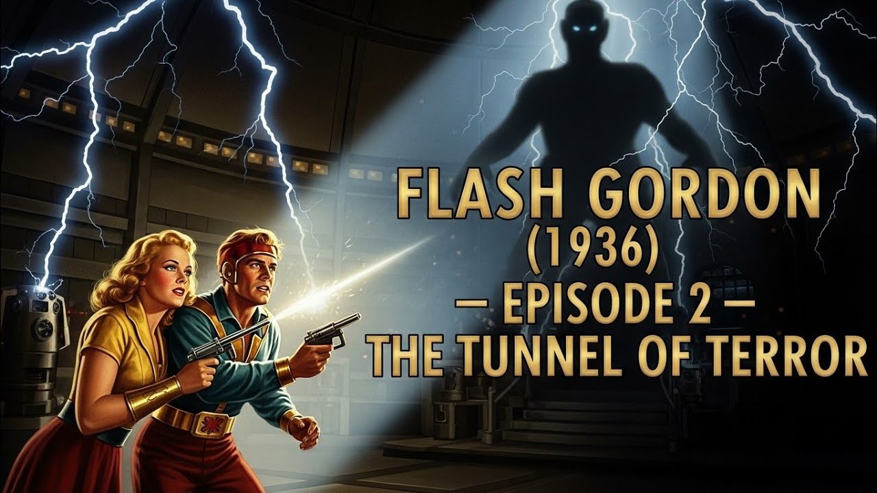 Flash Gordon (1936) – Episode 2 The Tunnel of Terror | Sci-Fi Adventure Serial