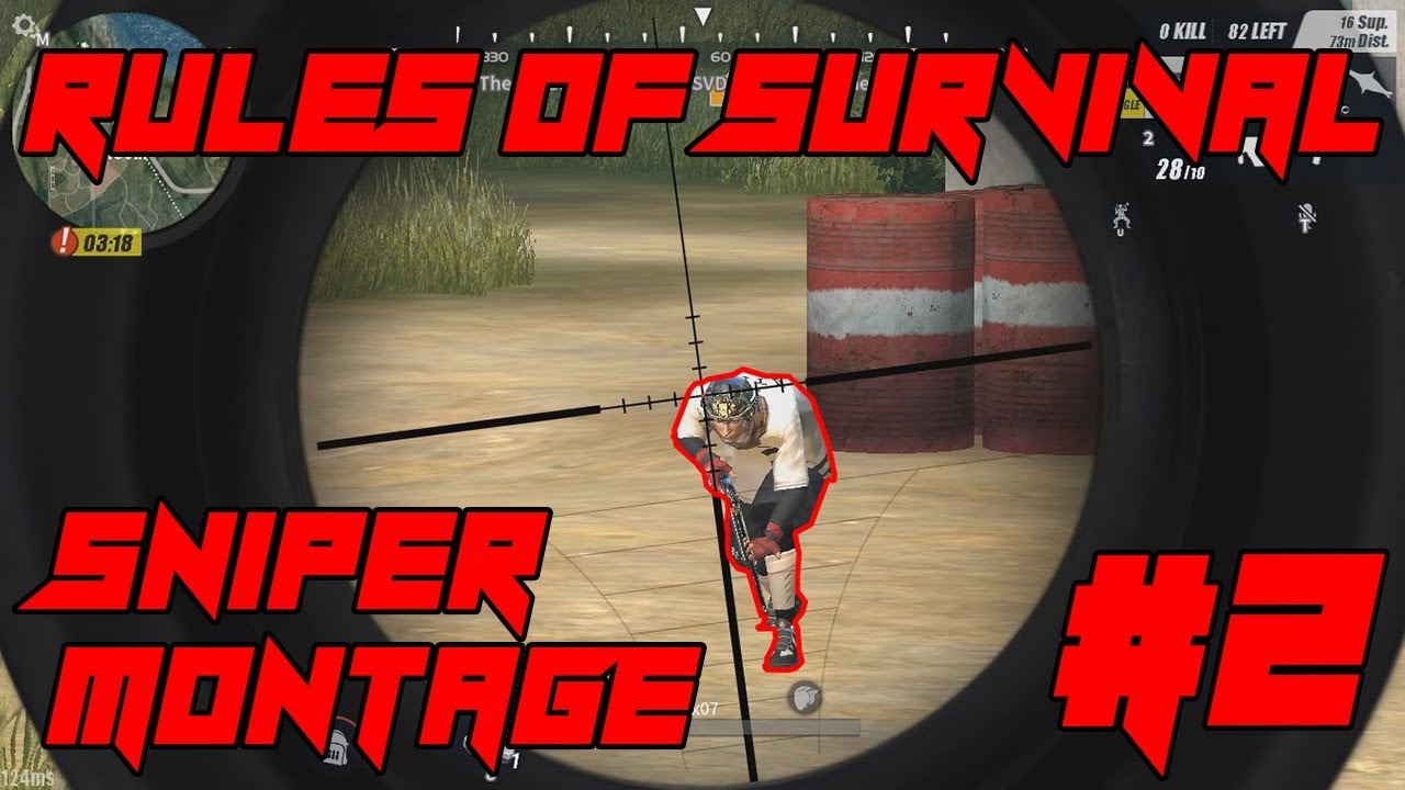 SNIPER MONTAGE #2 (Rules of Survival)