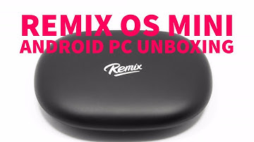 Remix OS Mini Android PC Unboxing