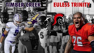 6A DFW DISTRICT BATTLE Keller Timber Creek vs Euless Trinity 2024 Texas High School Football #txhsfb