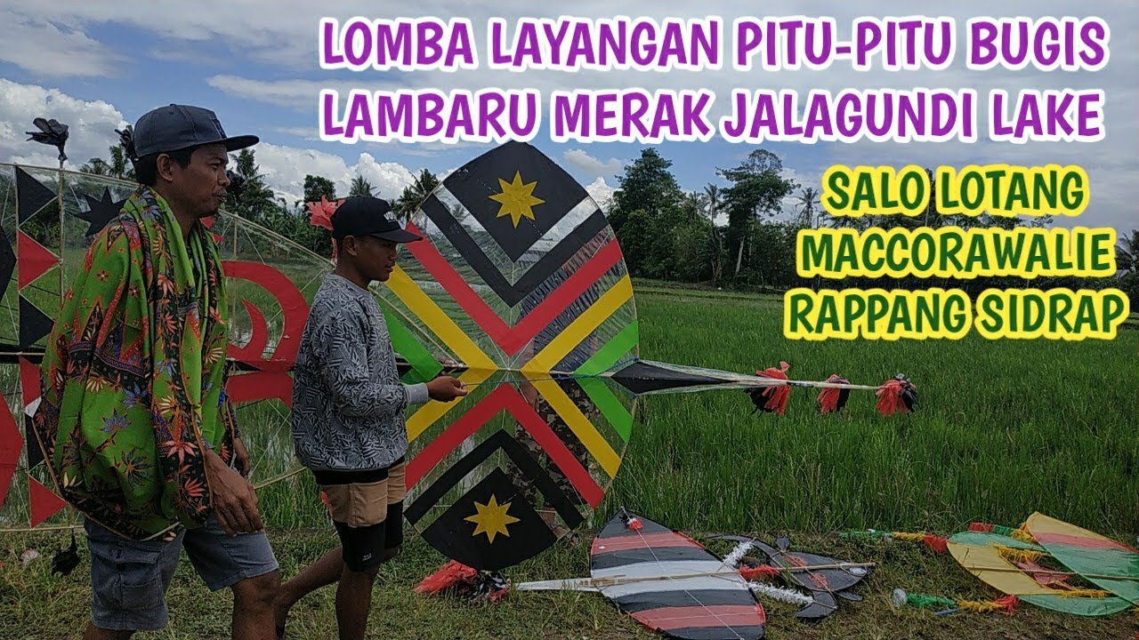 Lomba Layangan Lambaru Rappang Sidrap