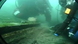Descoberta histórica de uma Caravela na Ria de Aveiro.