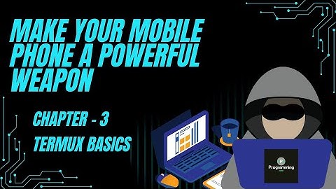 TERMUX BASICS - CHAPTER 3 | TERMUX COMMANDS