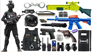 Special Police Weapons Toy set Unboxing-M416 guns, S686 shotgun, Gas mask, Glock pistol, Dagger by Jimi's Gun 7,213 views 1 month ago 19 minutes