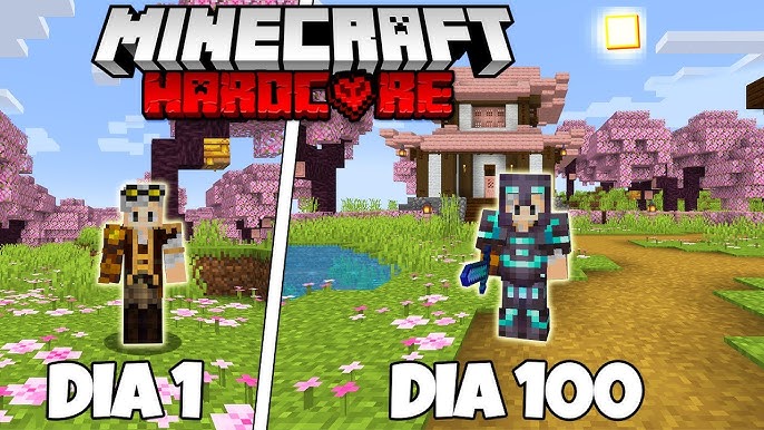 COMO FAZER UMA CASA INICIAL DE CEREJEIRAS NO MINECRAFT - CherryCraft