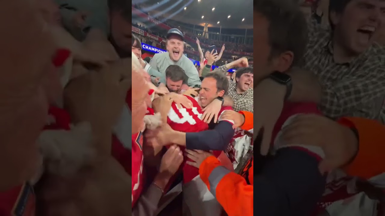 Just look at what it means to Declan Rice and the Arsenal fans 🤩🔴⚪️