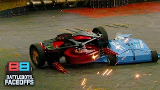 [Full Fight] This Bot Suffers Total Wheel Failure Mid-Fight! | BATTLEBOTS FaceOffs