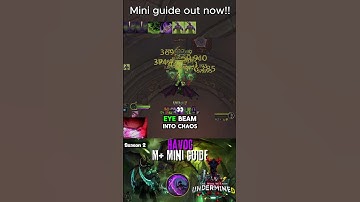 Max DPS Demon Hunter Mythic+ Opener #worldofwarcraft