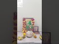 Sravana Masam 2024- Friday celebration #art #muggulu #rangoli #kolam  #pooja #bhaktishorts #bhakti