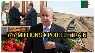 ALGERIA: €747 Million for the Train   Subsidies Maintained!