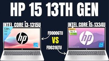 HP 15 13e generatie Intel Core i3-1315U versus i5-1334U 🔥 Beste laptop onder 50.000 roepies 🤑
