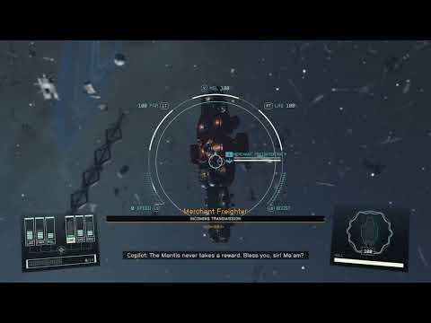 "NPC Special Interaction If You're Driving The Mantis Ship!!!"